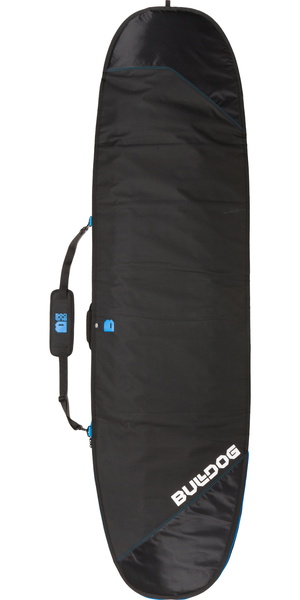 2026 Bulldog Core Mini Mal Surfboard Bag BDBBCMM - Black / Cyan
